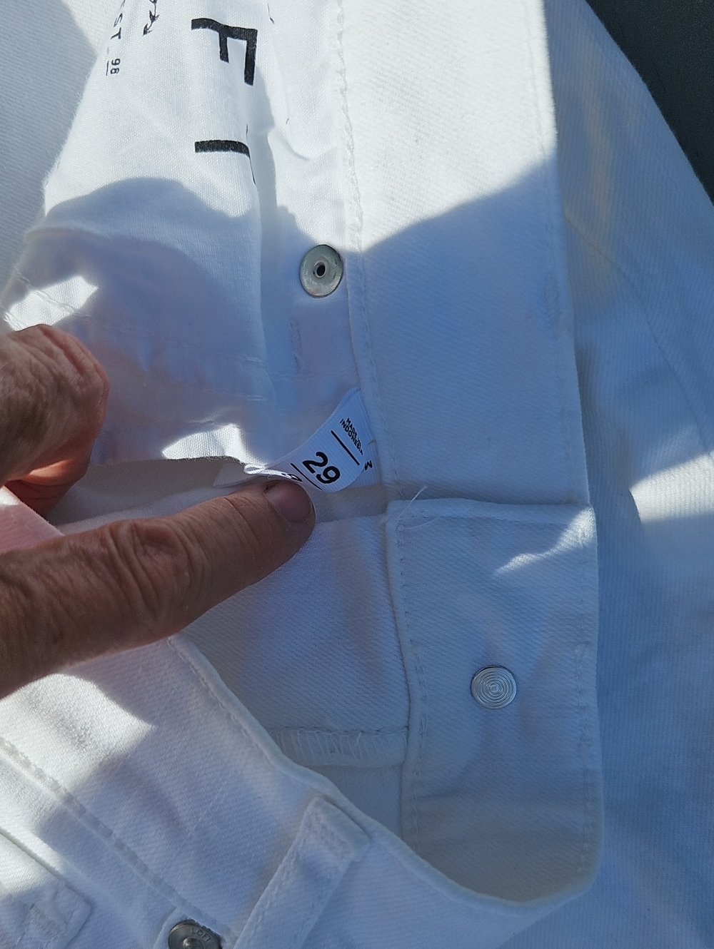 Loft White Modetn Skinny  Cropped Jeans - Picture 5 of 8